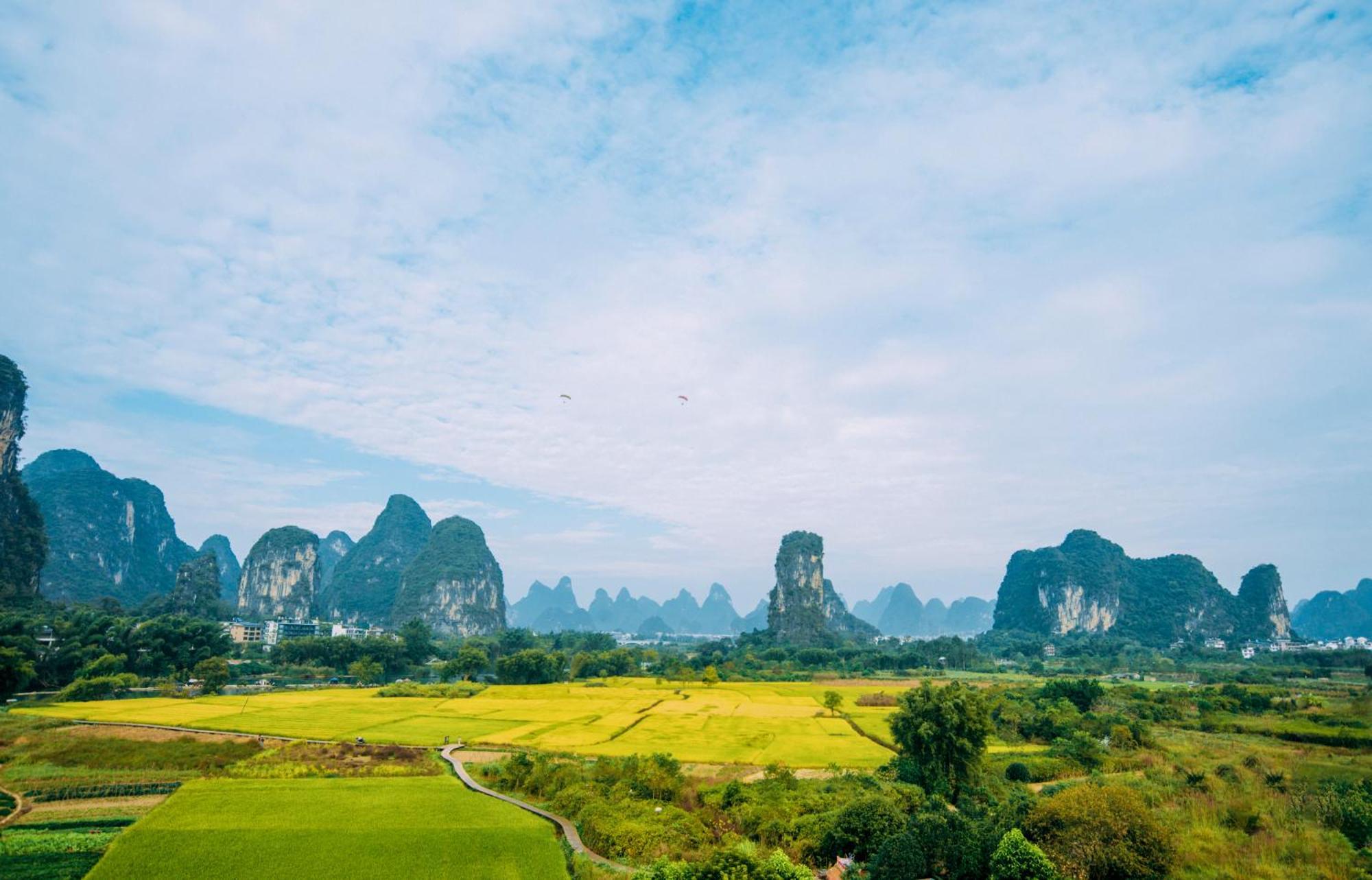 Yangshuo Zen Garden Resort - Yulong River Exterior photo