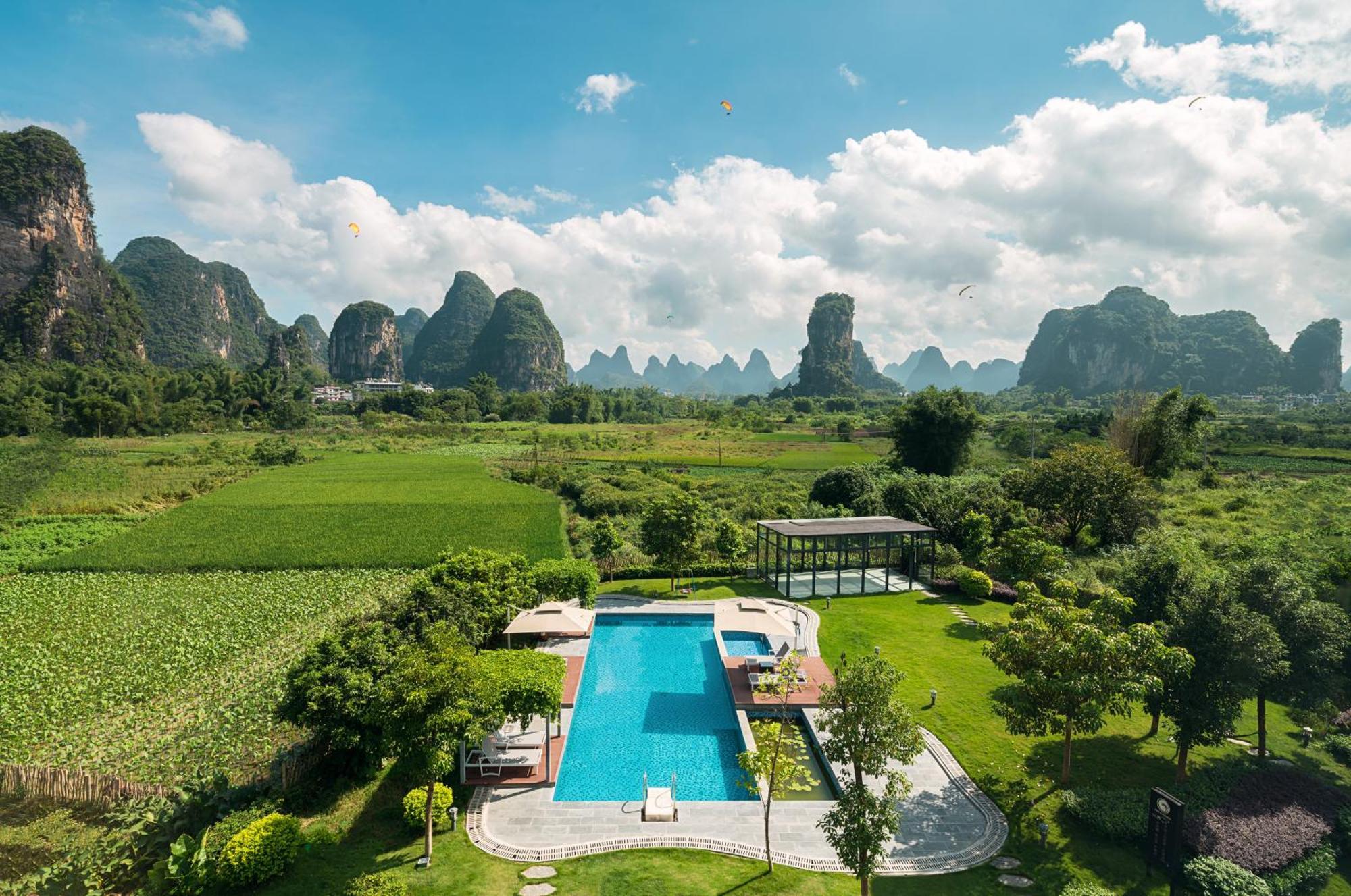 Yangshuo Zen Garden Resort - Yulong River Exterior photo