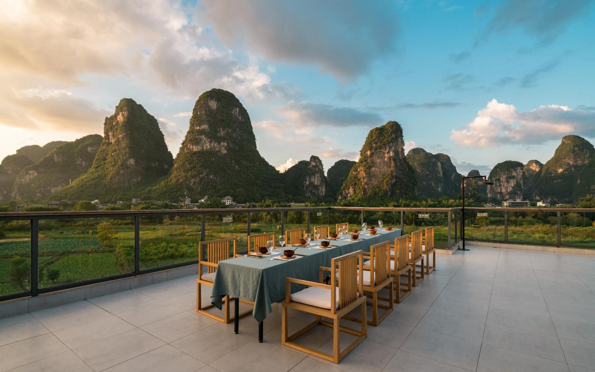 Yangshuo Zen Garden Resort - Yulong River Exterior photo